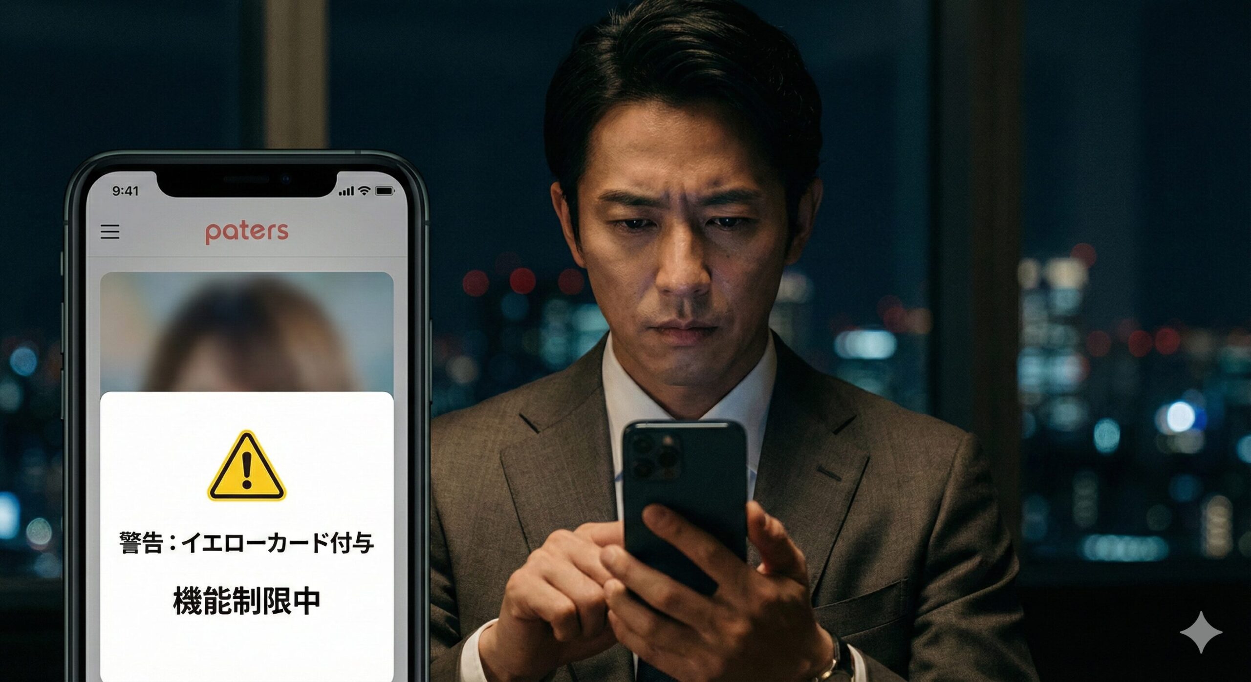 paters(ペイターズ)のイエローカードとは？自分でわかる？期間・理由・確認方法まで徹底解説！　