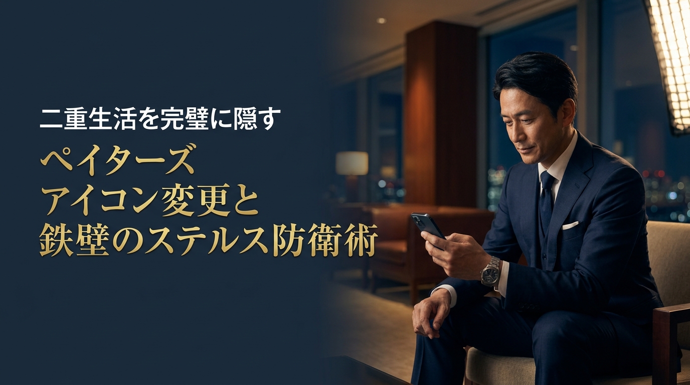 ペイターズのアイコン変更と身バレを完全に防ぐ鉄壁の防衛術