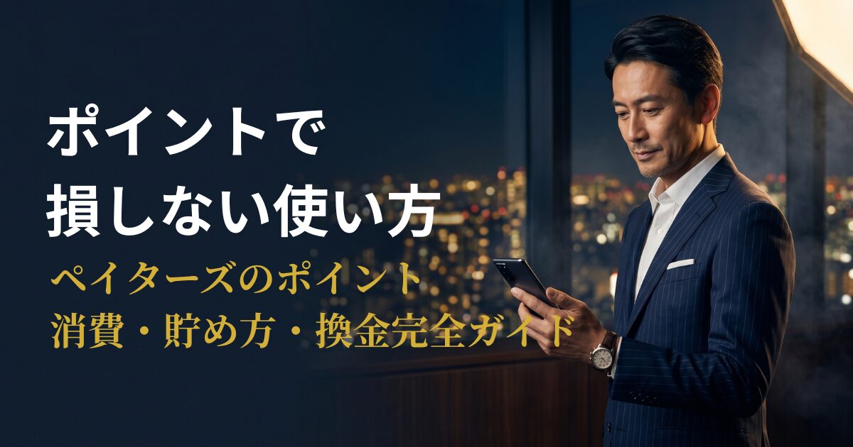 ペイターズのポイントとコインの使い方・貯め方・換金まで完全ガイド｜消費早見表付き