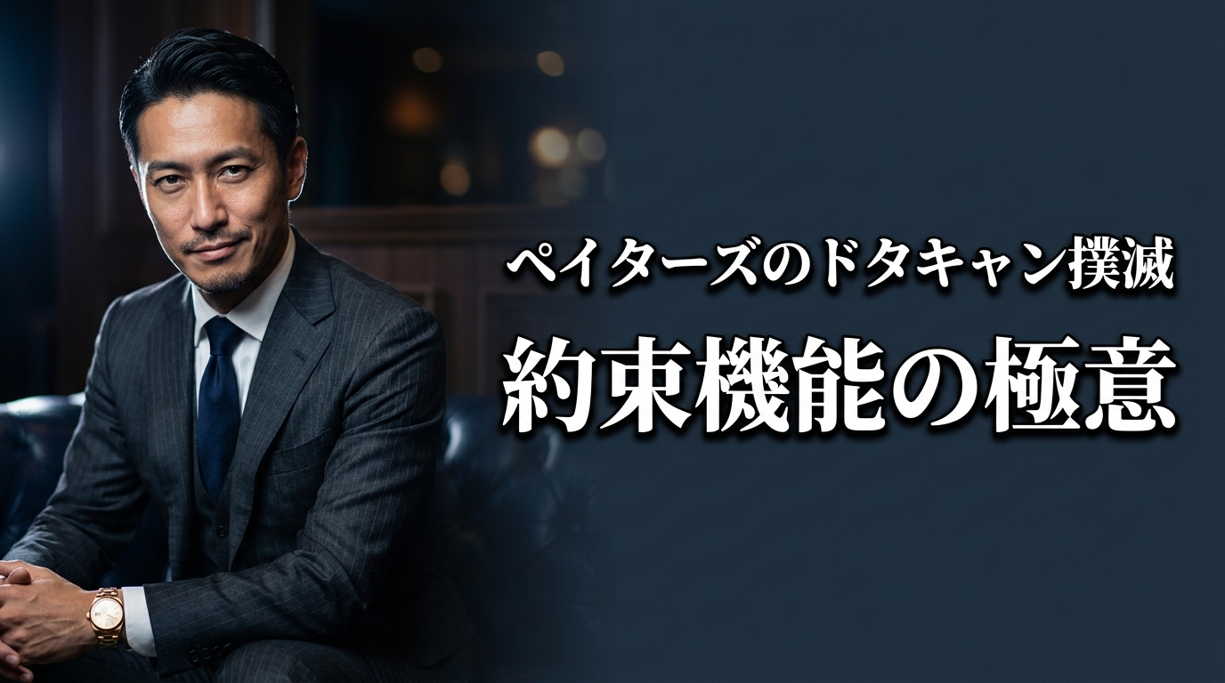 ペイターズの約束機能を活用し、エグゼクティブの時間を奪うドタキャンを防いでROIを最大化する戦略