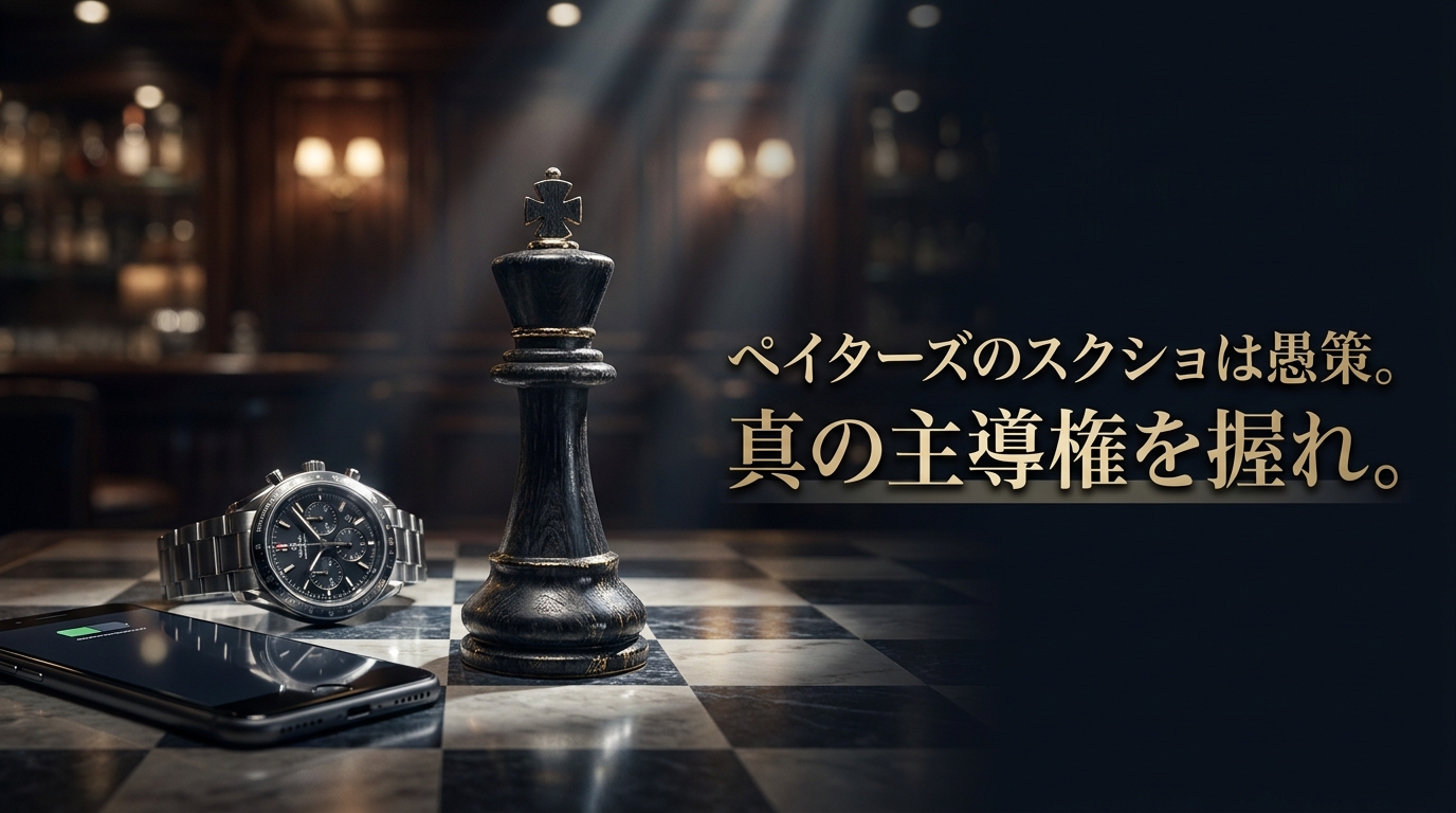 ペイターズでのスクショによる強制退会リスクと、エグゼクティブが主導権を握るための完全防衛術