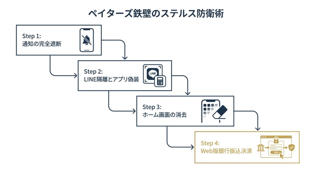 ペイターズで身バレを防ぐための4つの鉄壁ステルス防衛術