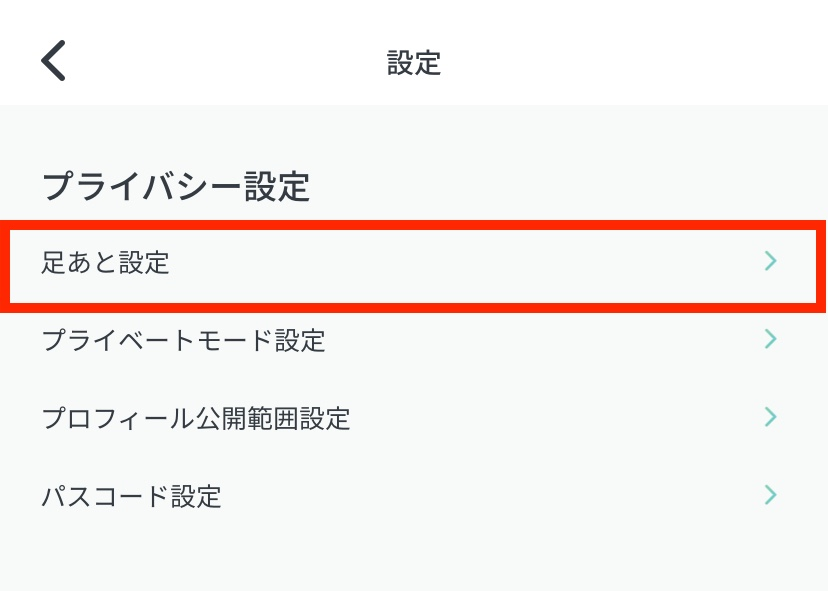 ペイターズの足あと設定