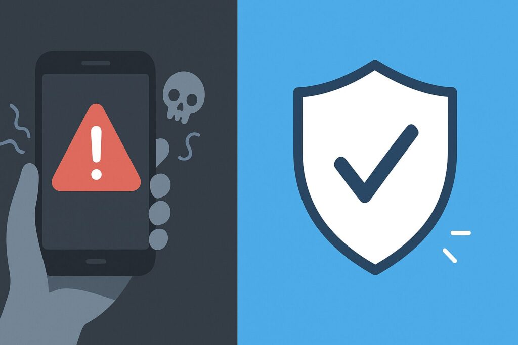 SNS募集とアプリの安全性比較