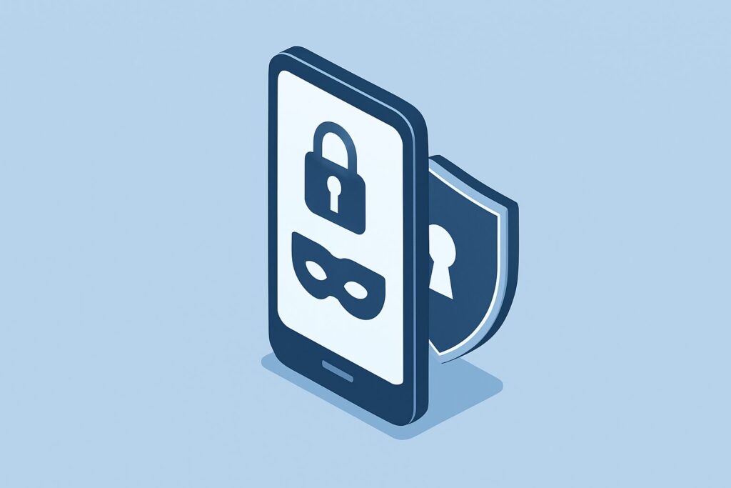 身バレ防止機能のイメージ