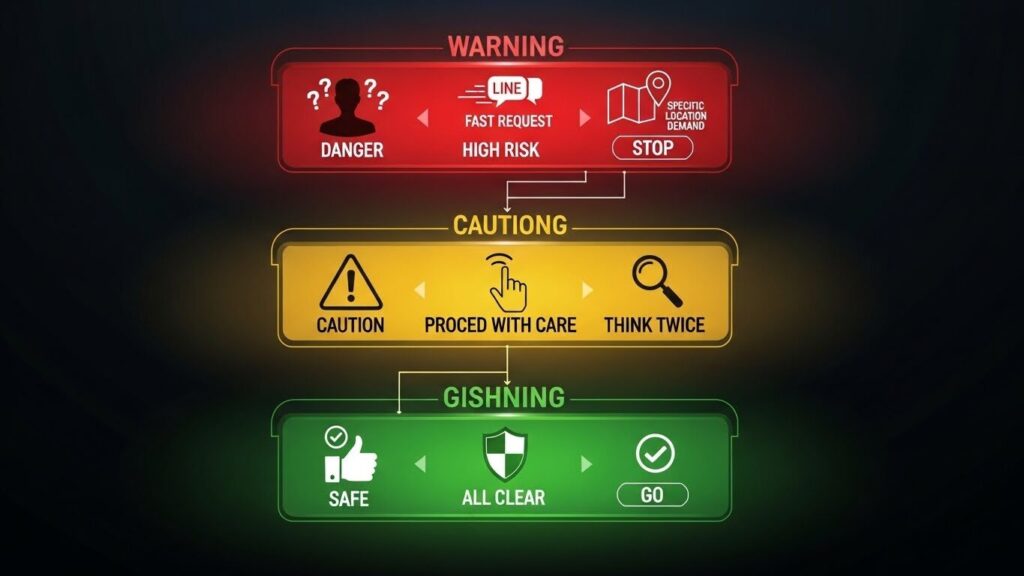 ラブアンで注意すべき業者・要注意人物の見分け方チャート