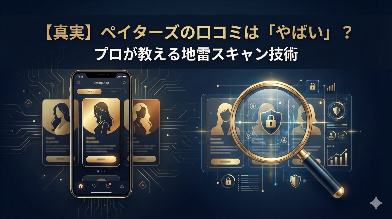 ペイターズの口コミ検証と地雷スキャン技術を解説する記事のアイキャッチ画像