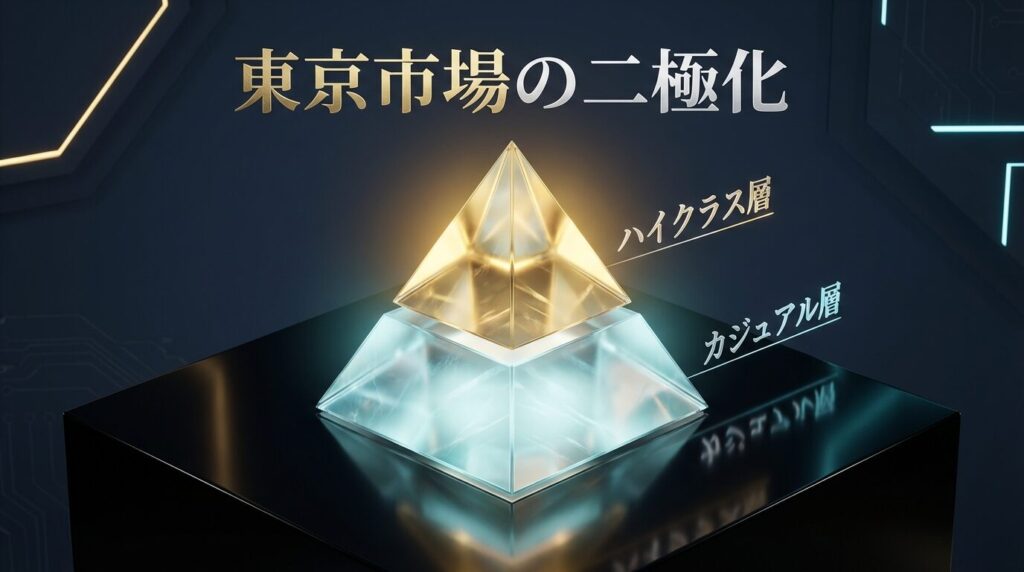 パパ活アプリ東京市場の二極化構造とユーザー層の分布