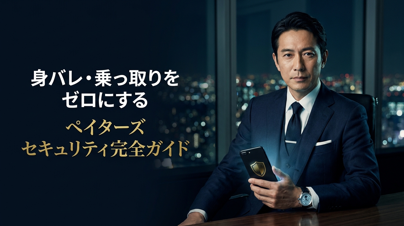 ペイターズの乗っ取り・身バレを完全防止するエグゼクティブ向けセキュリティ完全ガイド